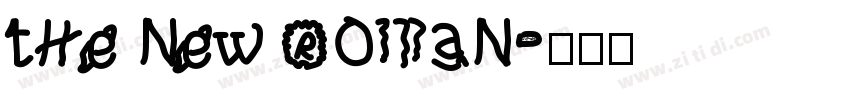 the new roman字体转换